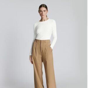 Everlane Supima Micro Rib Long Sleeve Crew - Size S